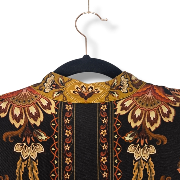 Farm Rio Majestic Garden Maxi Dress Size XXS Puff Sleeve Floral Print - Picture 15 of 16